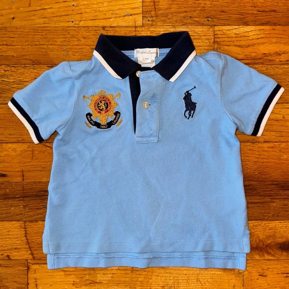 Polo Ralph Lauren Collard Shirt 12M
